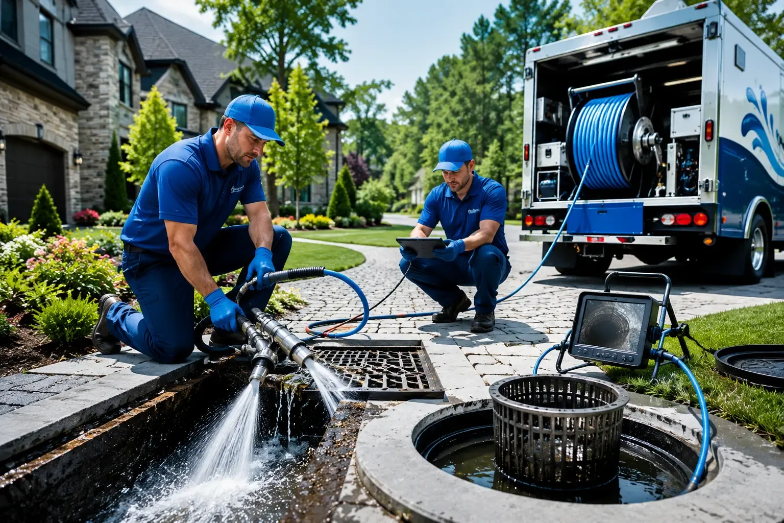 Local outdoor drain cleaning professionals in Caledonia, MS